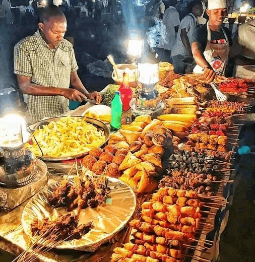 Stone Town Night Market.